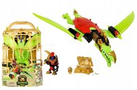 TREASURE X DINO GOLD DINOZAUR PTERODAKTYL KLATKA
