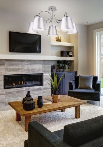 Luk zwis 5x40W E14 chrom na Arena.pl