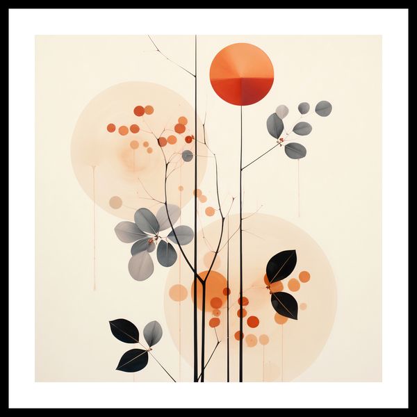 Plakat 40x40cm Jesienna Melodia zdjęcie 3