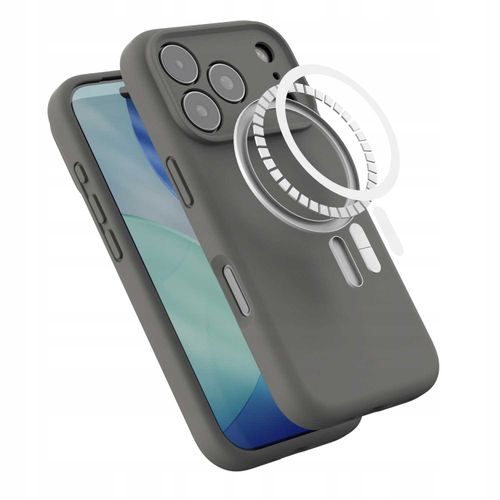 Spacecase Silicone Mag Iphone 17 Pro Gray na Arena.pl