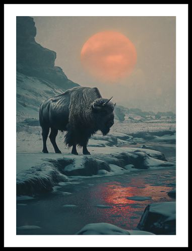 Plakat 40x55cm Żubrowy Monolit na Arena.pl