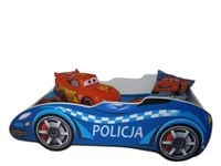 SAMOCHÓD Łóżko dziecięce POLICJA 140x70 AUTO