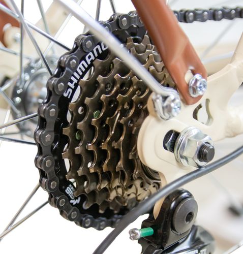 ROWER DAMSKI KREMOWY MIEJSKI 26 SHIMANO DAMKA KOSZ + WKŁAD GRATIS na Arena.pl