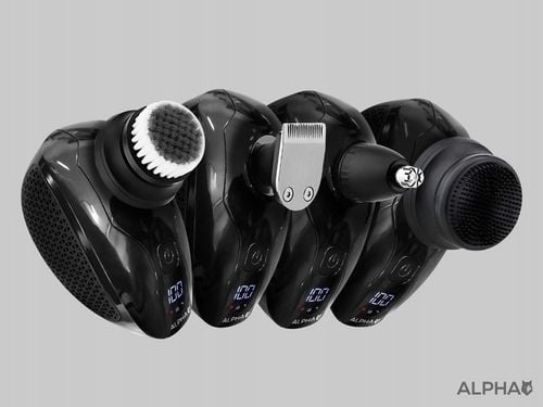 Golarka Męska Alpha 5W1 Maszynka + Trymer do Golenia Brody, Włosów i na Arena.pl