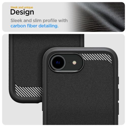 etui case na iphone 16e rugged armor magsafe - czarne na Arena.pl