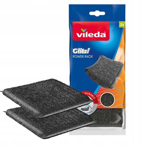 zmywak vileda glitzi power inox 2 szt. na Arena.pl