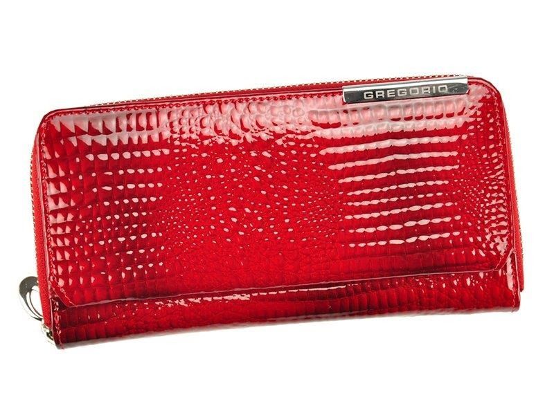 Portfel damski skórzany PELLUCCI GF111 Czerwony zdjęcie 1