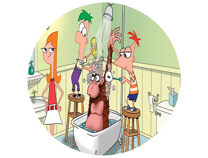 Opłatek na tort Fineasz i Ferb zdjęcie 1