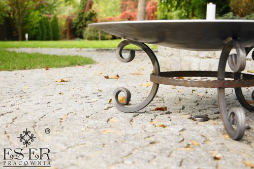 Palenisko ogrodowe kute 69 cm - surowe - polski producent ES-ER na Arena.pl