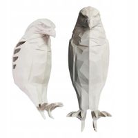2X LAMPA DEKORACYJNA ORZEŁ ŚCIENNA ART DECO LED 7000K 18W Z NADRUKIEM 3D