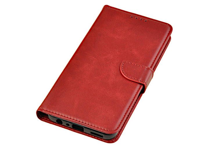 Etui portfel Wallet do Realme 10 4G czerwony zdjęcie 2