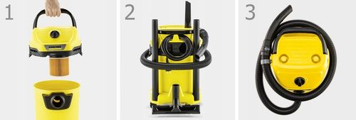 KARCHER WD 3 V-17/4/20 MOCNY ODKURZACZ PRZEMYSŁOWY Mocny Na sucho i mokro na Arena.pl