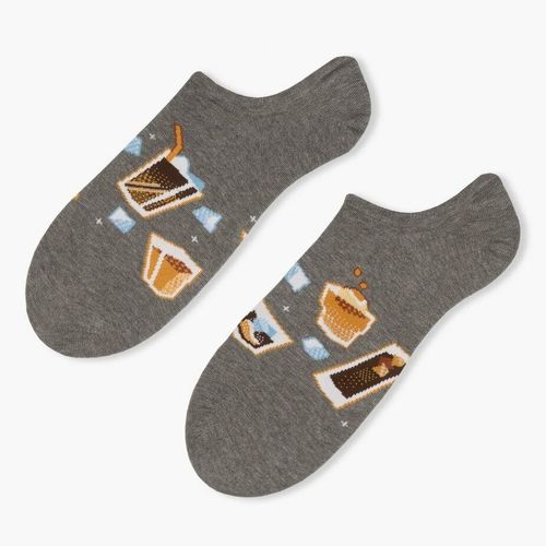 STOPKI WZOROWANE 021 35-37 melanż szary 038 na Arena.pl