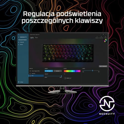 Klawiatura HyperX Alloy Origins 60 na Arena.pl