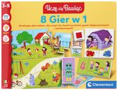 uczę sie bawiąc 8 gier w 1 clementoni 4145