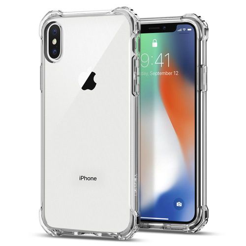 SPIGEN RUGGED CRYSTAL Apple iPhone X - CLEAR +szkło na Arena.pl