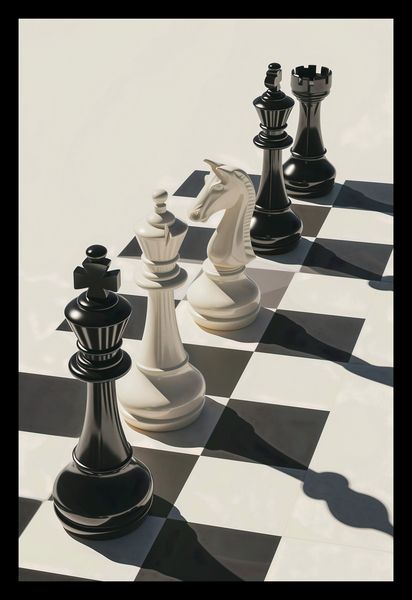 Plakat 20x30cm Szach i Mat zdjęcie 2