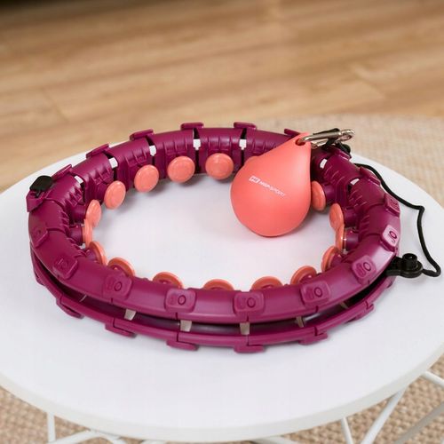 Hula hop odchudzające z wypustkami i obciążeniem regulowane smart na Arena.pl