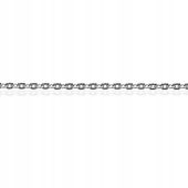 Srebrny Łańcuszek srebro rodowane 45 cm Staviori
