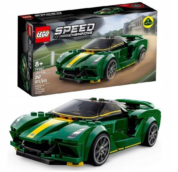 LEGO SPEED 8+ AUTO SAMOCHÓD LOTUS EVIJA 76907 zdjęcie 2