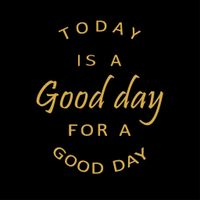 Good day nowy – czarny – magnes