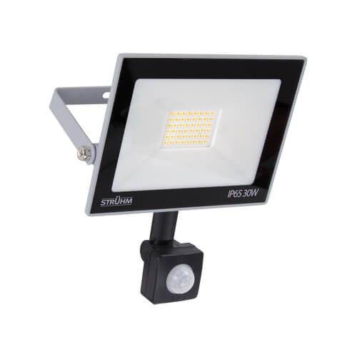 Zewnętrzna LAMPA regulowana KROMA 03606 Ideus metalowa OPRAWA naświetlacz LED 30W 4500K outdoor IP65 szary zdjęcie 2