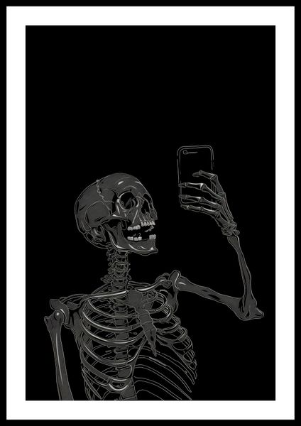 Plakat 40x60cm Selfie Poza Czasem zdjęcie 3