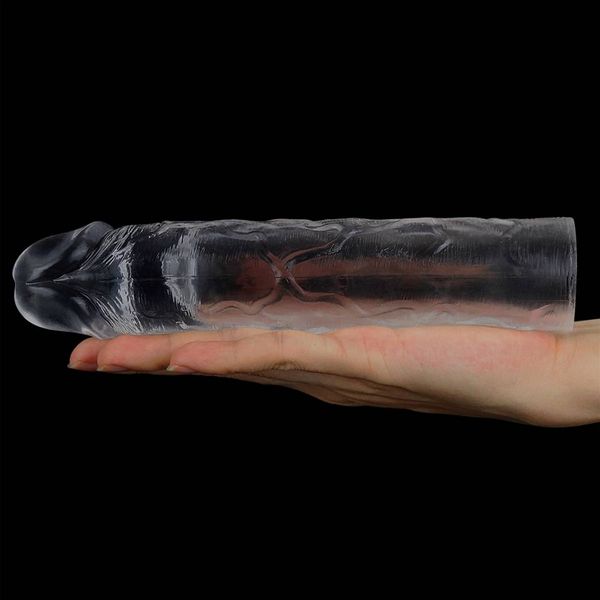 Uniwersalna Nasada Na Członka - Flawless Clear Penis Sleeve Add 2'' zdjęcie 2