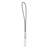 Smycz do słuchawek AirPods / telefonu Baseus Crystal Series szara