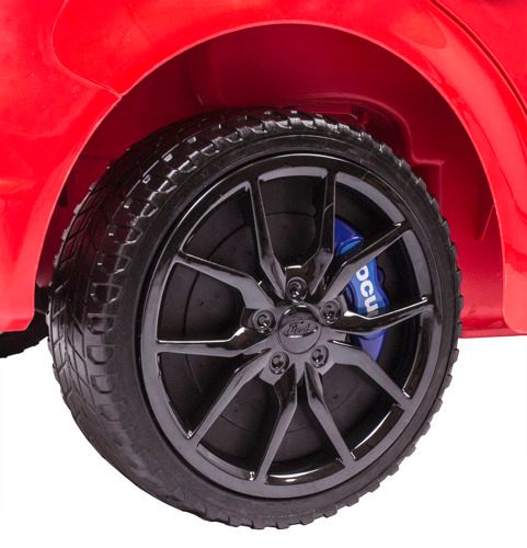 Samochód na akumulator: Ford Focus RS biały na Arena.pl
