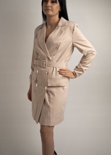 sukienka beżowa sempre rozmiar m na Arena.pl