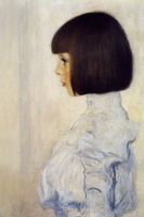 Plakat 20x30cm Portrait of Helene Klimt, Gustaw Klimt Vintage