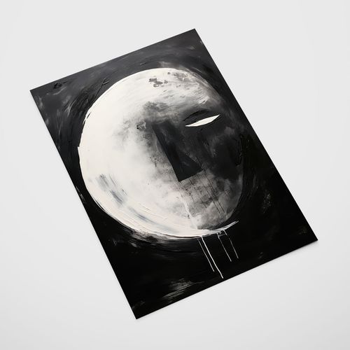 Plakat księżyc twarz 30x40 cm na Arena.pl