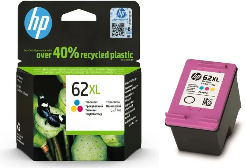 Tusz HP 62XL Color zdjęcie 5
