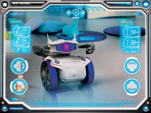 Cyber Robot bluetooth programowanie - Naukowa zabawa CLEMENTONI na Arena.pl