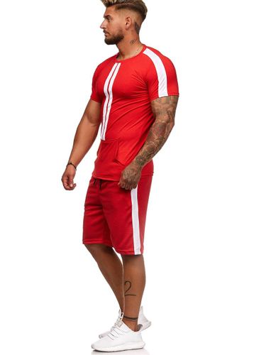 DRES MĘSKI -CZERWONY 59006-1 M na Arena.pl