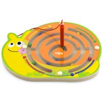 Labirynt Magnetyczny Drewniana gra Śimak