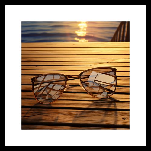 Plakat 20x20cm Lato w Odbiciu na Arena.pl