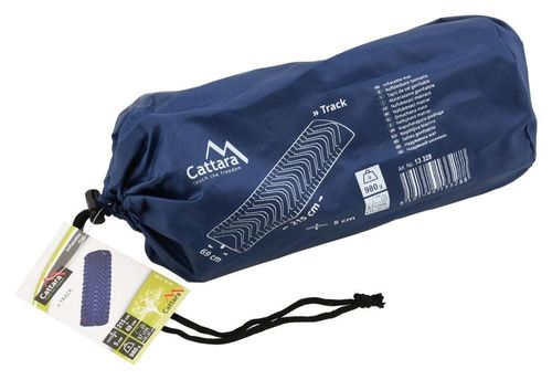 Nadmuchiwana mata TRACK 215x69 cm niebieska na Arena.pl