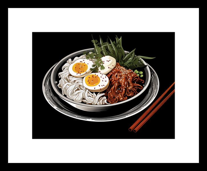 Plakat 20x15cm Ramen w Sztuce zdjęcie 3