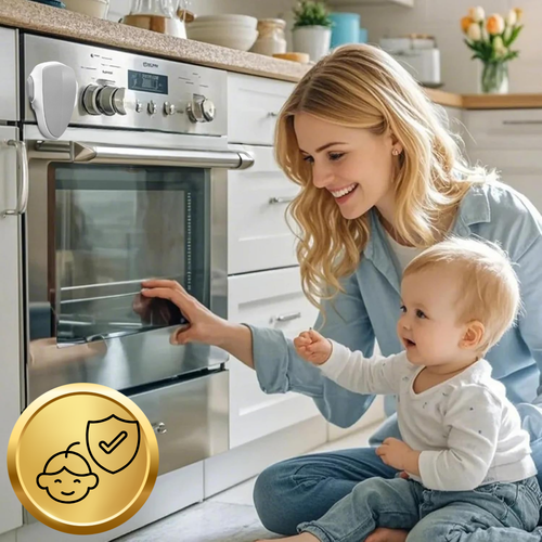 zabezpieczenie piekarnika blokada drzwi przed dziećmi mikrofali nicekids na Arena.pl