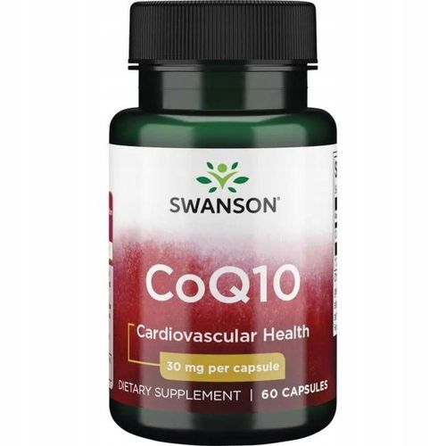 Swanson Coenzyme Q10 30 mg 60 kaps KOENZYM Q-10 na Arena.pl