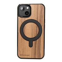 Drewniane Etui Bewood do iPhone 15 ORZECH AMERYKAŃSKI z MagSafe