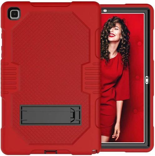 Etui do Samsung Galaxy Tab A7 10.4" Pancerne z Podstawką Czerwone na Arena.pl
