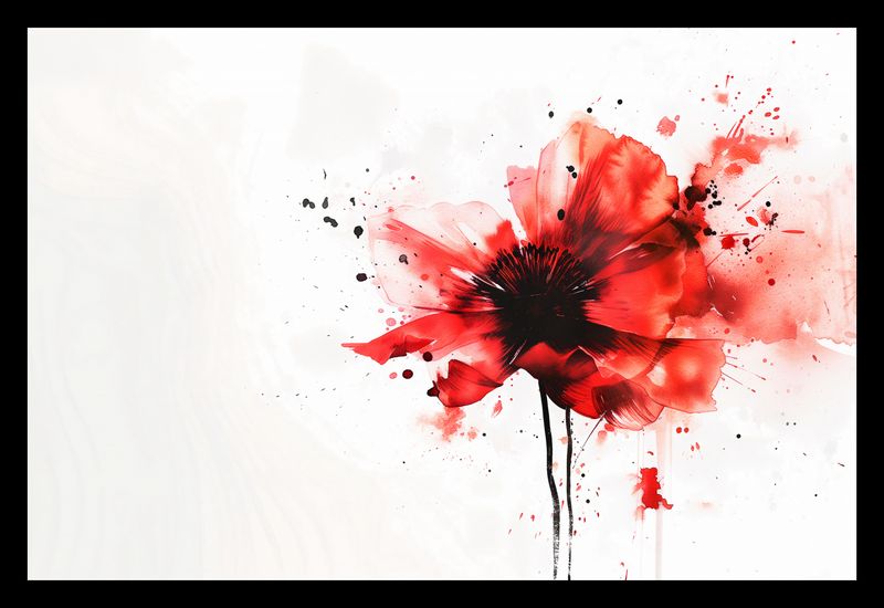 Plakat 30x20cm Płynna Akwarela zdjęcie 2