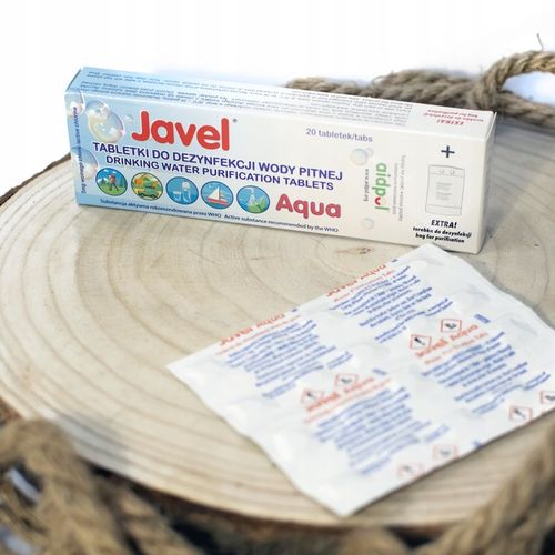 TABLETKI DO UZDATNIANIA WODY AIDPOL JAVEL 20szt na Arena.pl