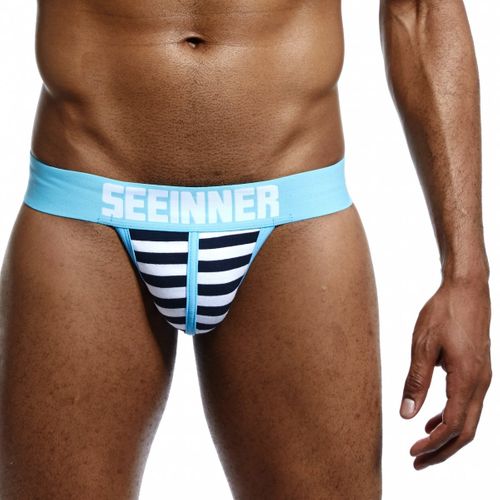 Jockstrap SEEINNER Magic Stripes (Azure) L na Arena.pl