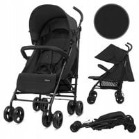 2X KIDWELL WÓZEK PARASOLKA QUGAR BLACK spacerówka