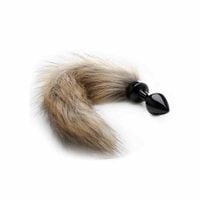 Korek Analny Ouch Ogon Lisa Czarny