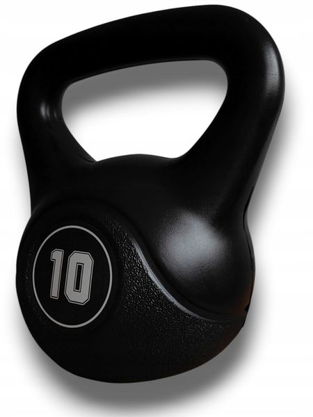 KETTLEBELL 10 KG HANTLA ODWAŻNIK CIĘŻAR DO ĆWICZEŃ SPORTVIDA zdjęcie 8